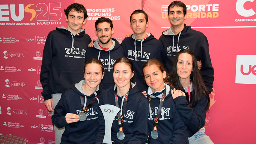 Dos medallas de plata para la UCLM en el Campeonato de España Universitario de Campo a Través 2025.