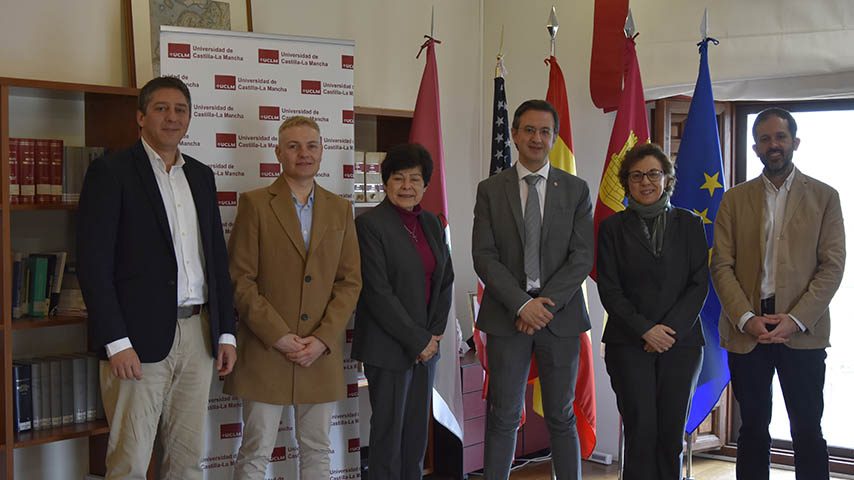 Visita de la delegación de la Central Connecticut State University