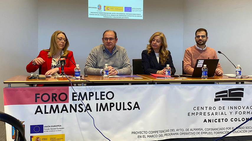 Inauguración del Foro Empleo Almansa Impulsa