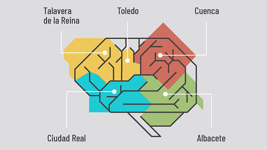 Cartel de la Semana del Cerebro en la UCLM