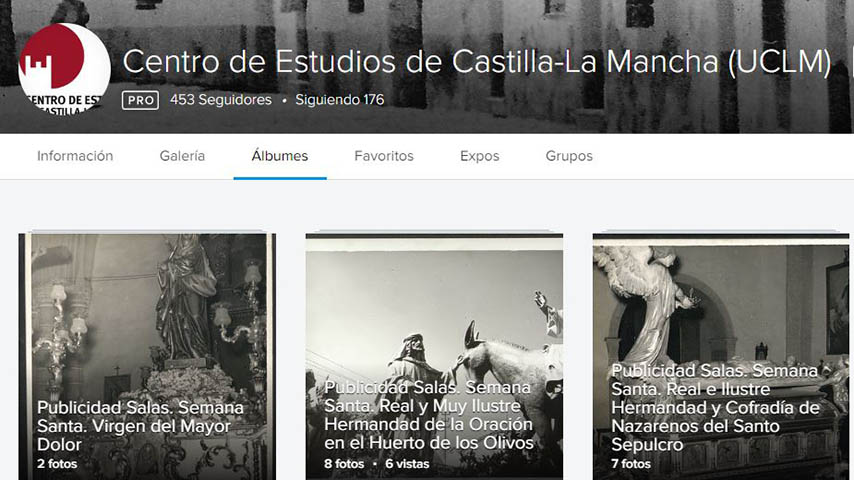 Imagen de la página en Flickr del Centro de Estudios de Castilla-La Mancha