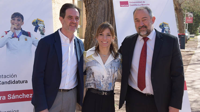La UCLM presenta la candidatura de Sandra Sánchez al Premio Princesa de Asturias de los Deportes 2023.