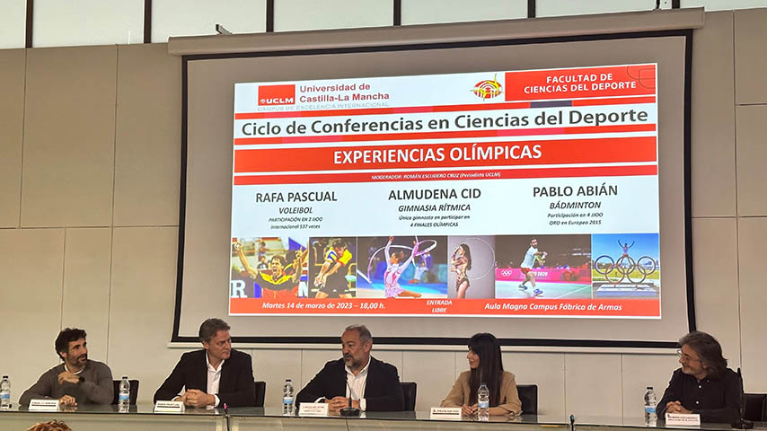 Ciclo de Conferencias en la Facultad de Ciencias del Deporte.