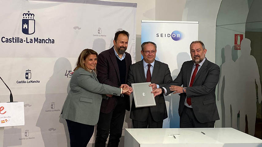 Convenio UCLM, Junta y SEIDOR.