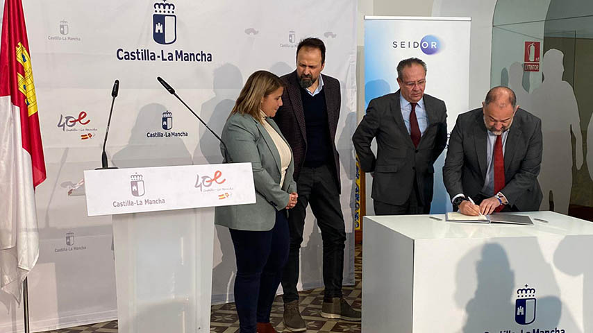 Convenio entre la UCLM, la Junta y Seidor.