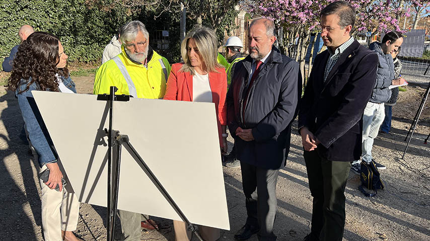 Presentado el proyecto de adecuación del parking de la Fábrica de Armas de Toledo.