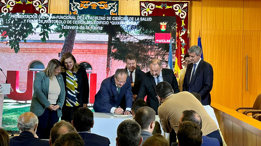 Presentación del Plan Funcional de la Facultad de Ciencias de la Salud de Talavera de la Reina.