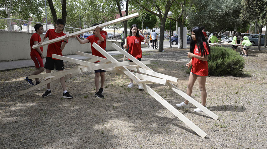 Fase nacional de la Olimpiada de Ingeniería de Caminos, Canales y Puertos celebrada en el Campus de Ciudad Real.