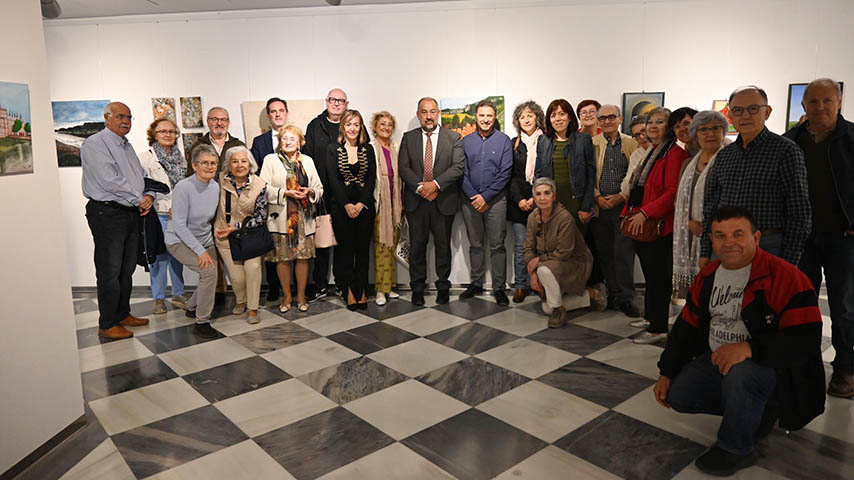 Exposición de los alumnos de los talleres de arte del programa José Saramago.