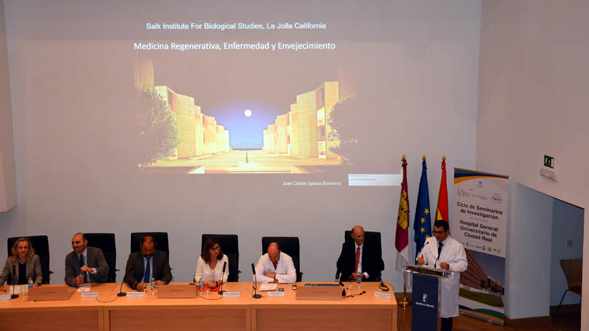 Izpisúa clausura el VII Ciclo de Seminarios de Investigación de la Facultad de Medicina de Ciudad Real.