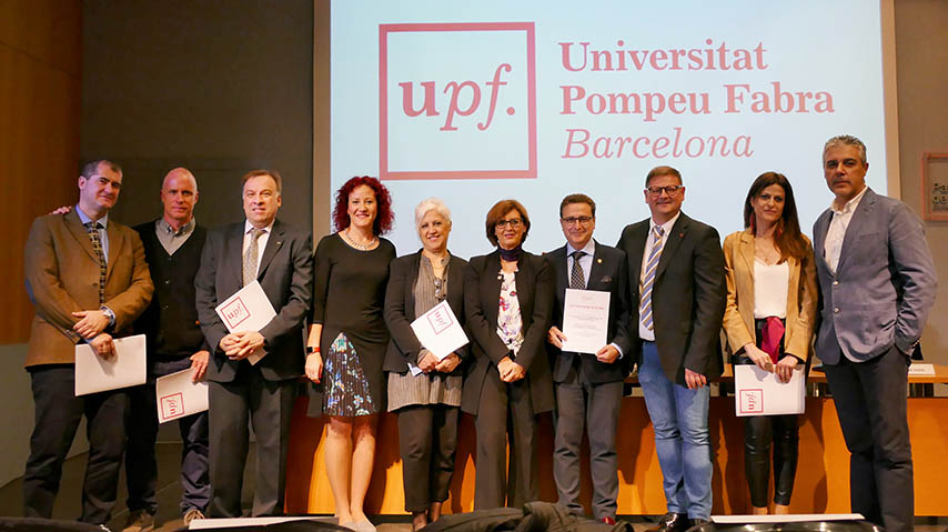 Premio de la Pompeu Fabra al Servicio de Prevención de la UCLM.
