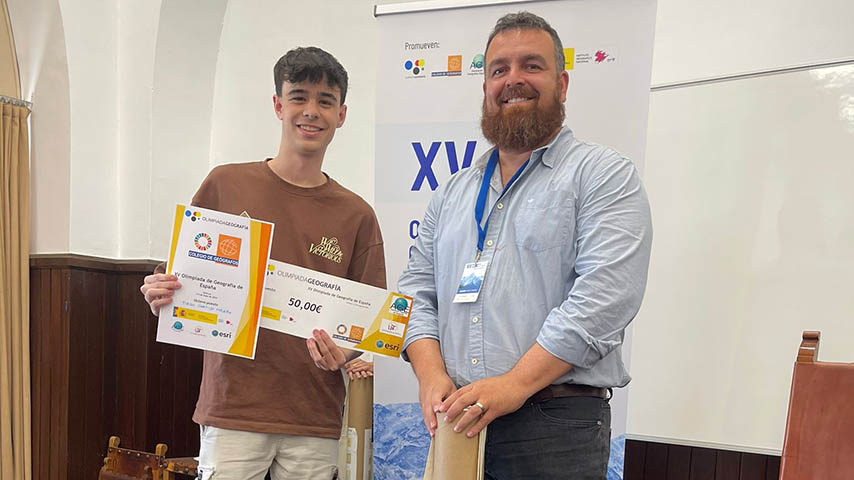 La UCLM, entre las premiadas en la XV Olimpiada de Geografía de España.