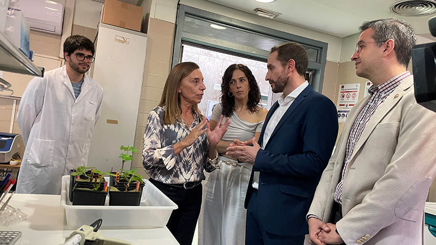Visita a los laboratorios del ICAM
