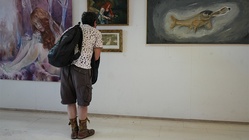 Espacios de la exposición participativa 'Happy Accidents'.