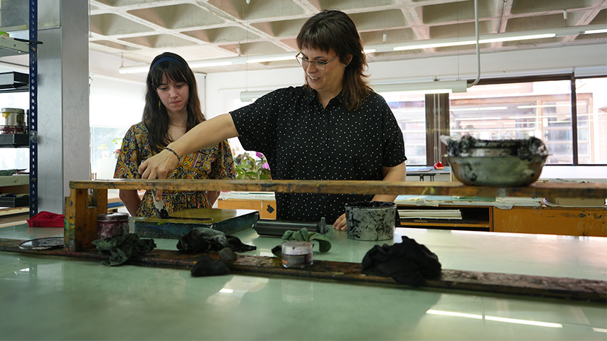 Comienzo del certamen internacional de grabado rápido 'Fast Print Size'.