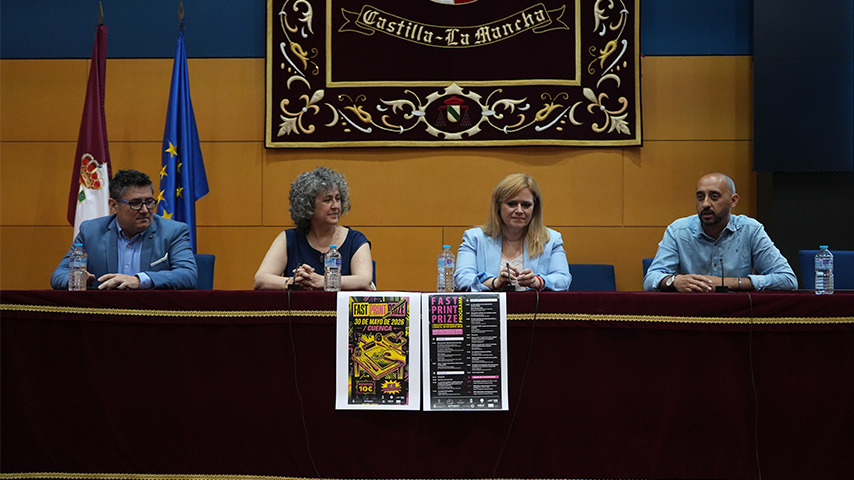 Comienzo del certamen internacional de grabado rápido 'Fast Print Size'.