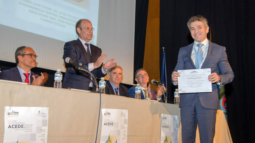 Premio ACEDE a Villasalero