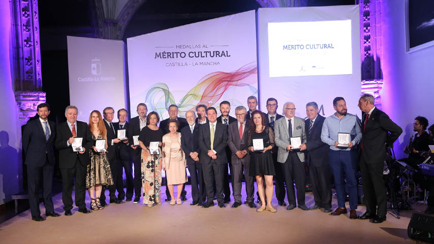 Las medallas se entregaron en el Museo de Santa Cruz de Toledo