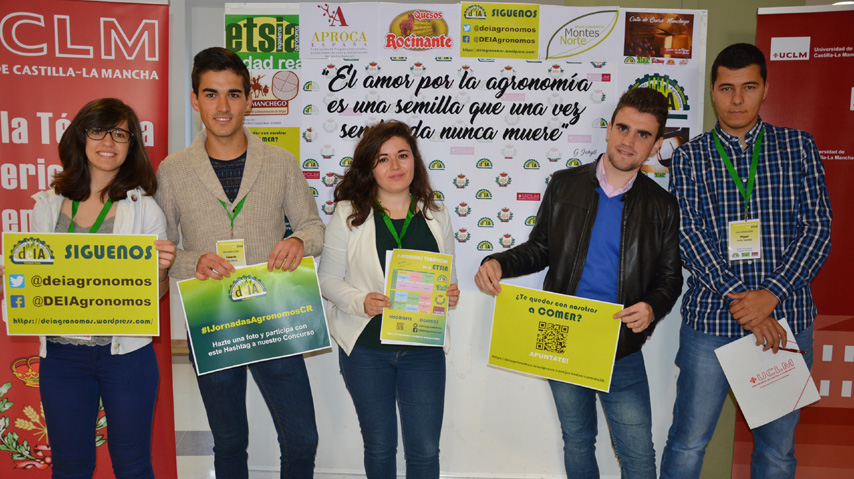 Estudiantes de la Escuela Técnica Superior de Ingenieros Agrónomos de la UCLM.