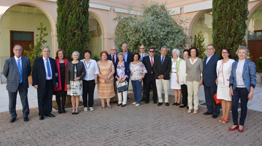 Graduación del Programa Universitario de Mayores del curso 2016-17 en Ciudad Real.