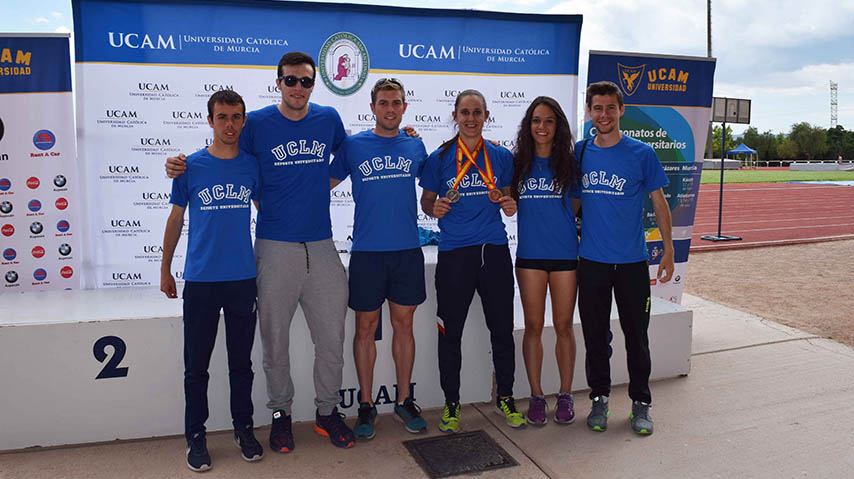 Atletas de la UCLM.