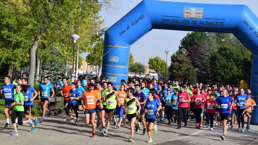 Carrera Campus a Través en el Campus de Albacete en 2016.