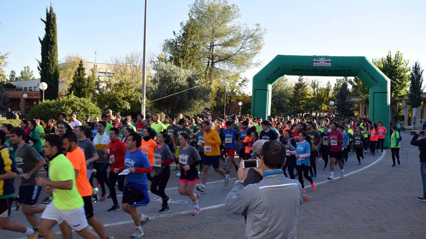 Carrera solidaria de la UCLM 2017.