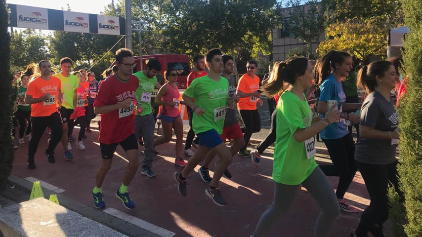 Carrera solidaria de la UCLM 2017.