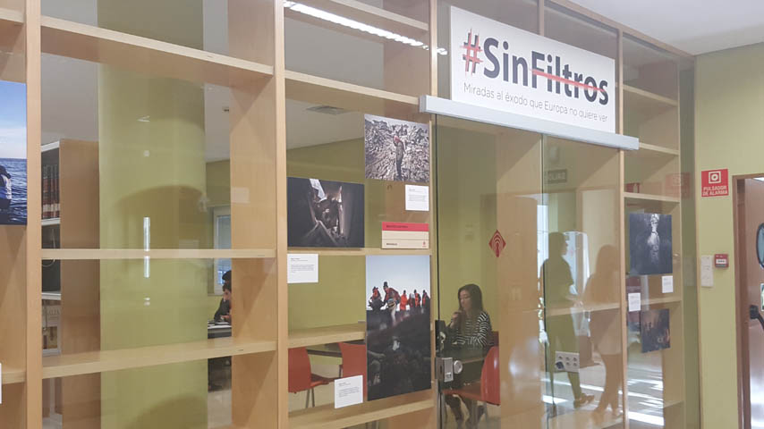 Exposición '#SinFiltros'.
