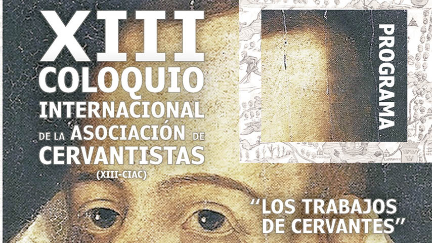 Cartel del XIII Coloquio de la Asociación de Cervantistas