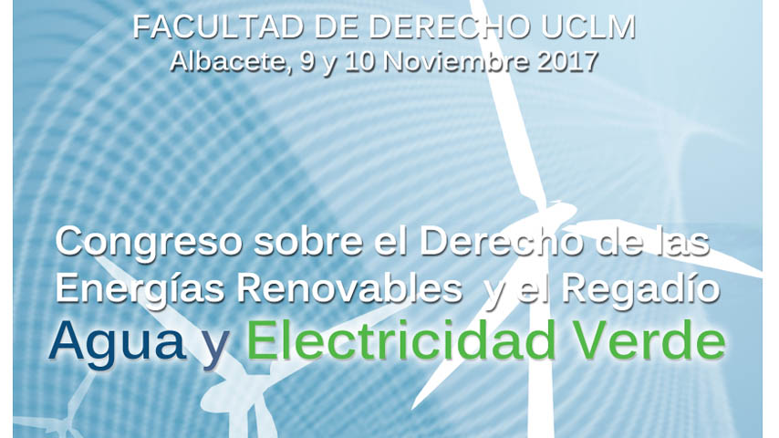 Congreso sobre el derecho de energias renovables y regadíos