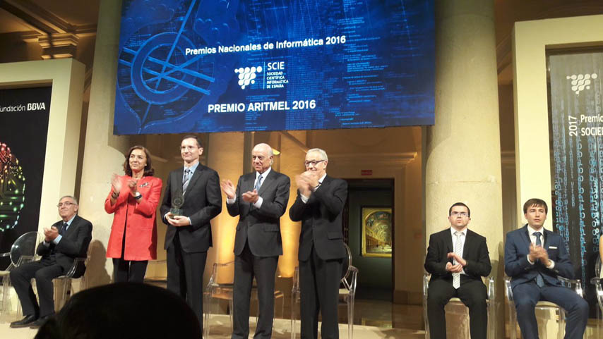 Mario Piattini, Premio Nacional de Informática 2016.