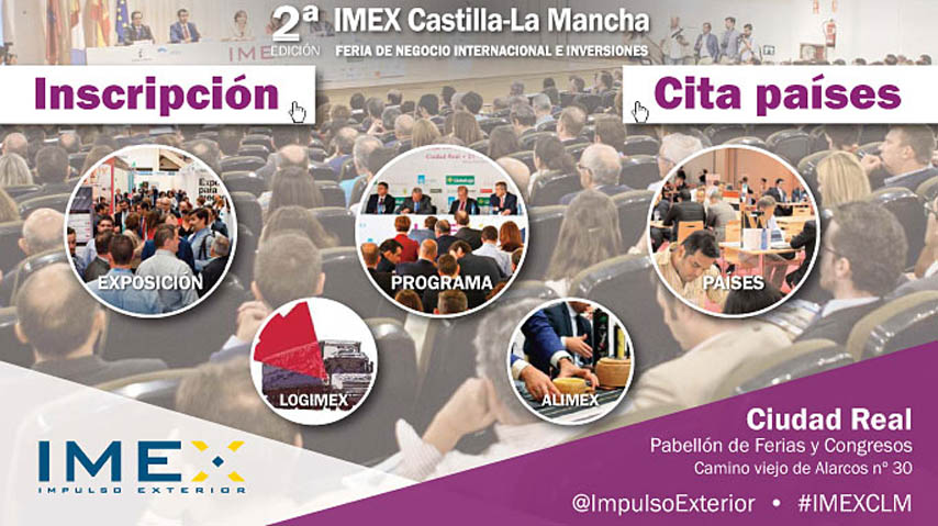 Cabecera IMEX Castilla-La Mancha 2017.