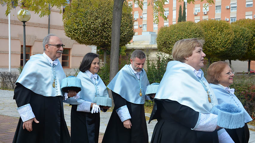 Acto de investidura como doctora 'honoris causa' de Cristina García Rodero.