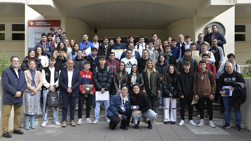Entrega de premios del Trofeo Rector 2022-2023 en el Campus de Ciudad Real.