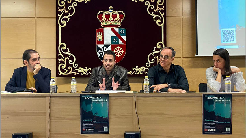 Javier Espinosa, Ignacio Escutia, Santiago Yubero e Irene Ortiz