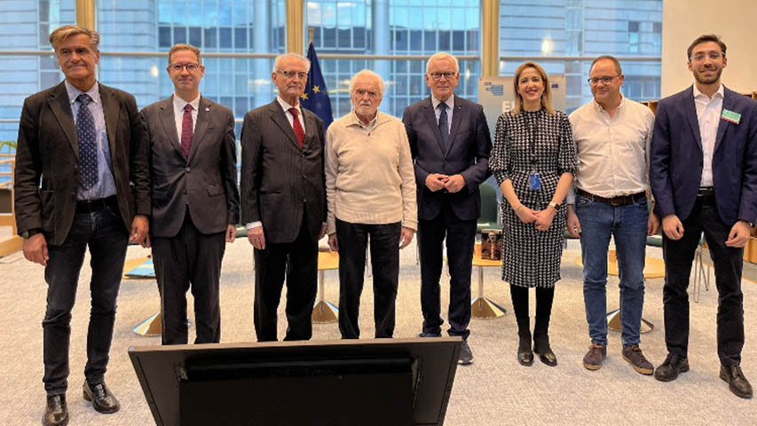 Presentación del libro de Sergio Molina sobre Miguel Ángel Martínez en el Parlamento Europeo