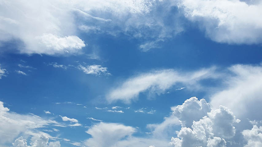 Cielo con nubes