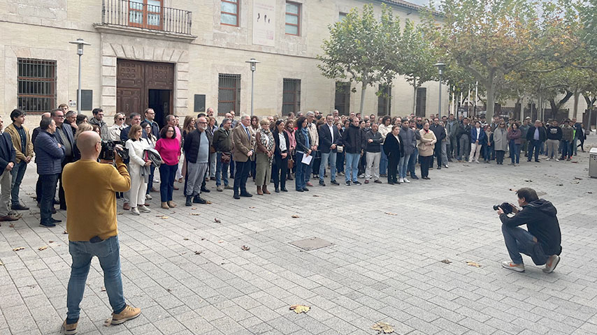 Minuto de silencio por la DANA en Ciudad Real