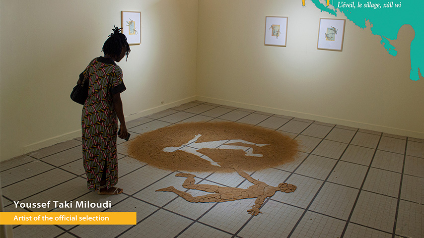 Las obras de Youssef Taki en la XV edición de la Bienal de Arte de Dakar “The wake”.