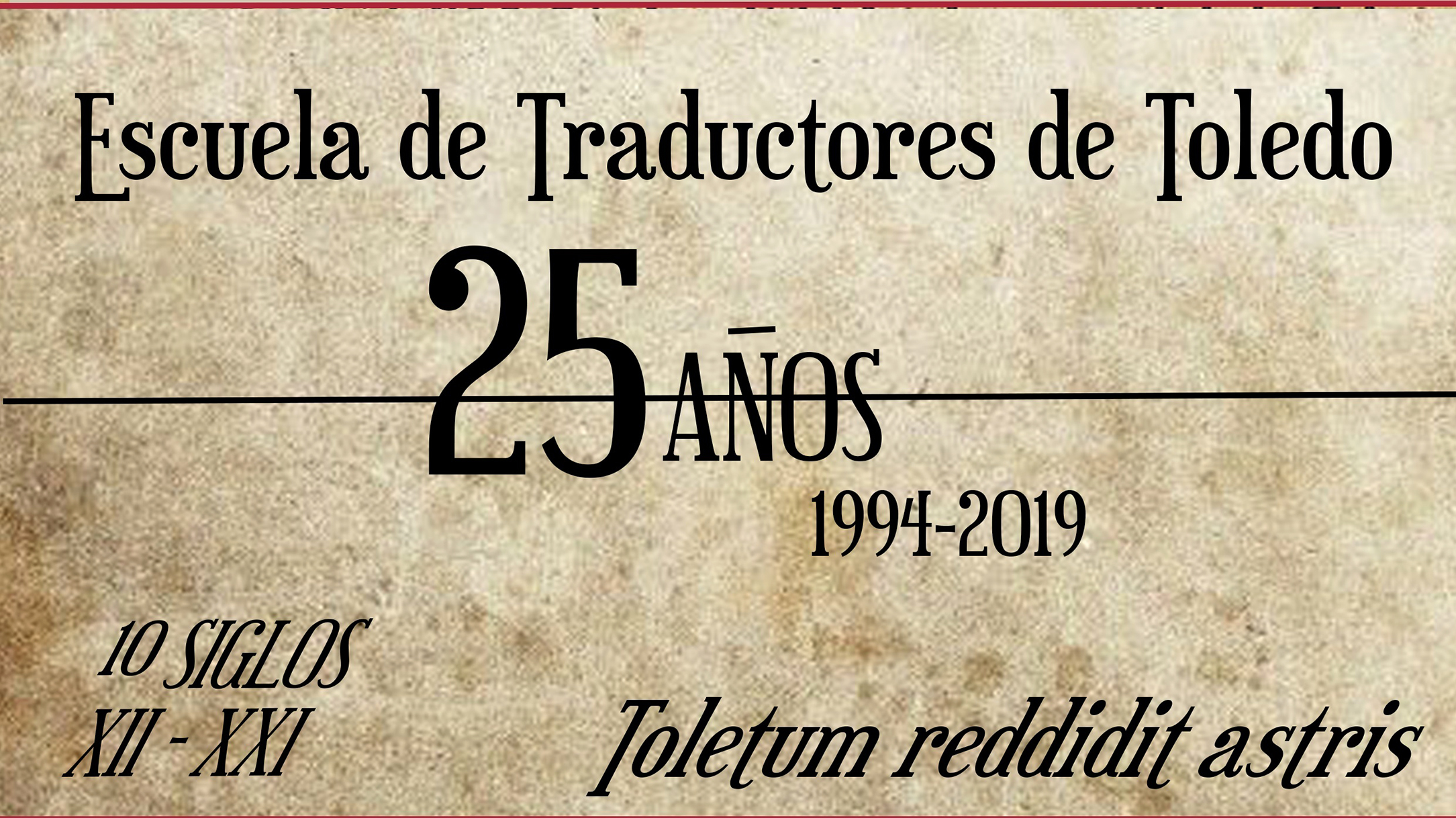 25 años Escuela Traductores