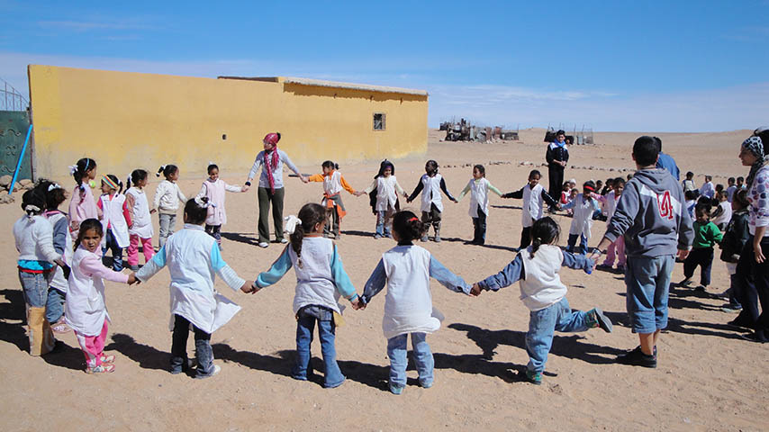 I Olimpiada Matemática en los campamentos de refugiados saharauis de Dajla.