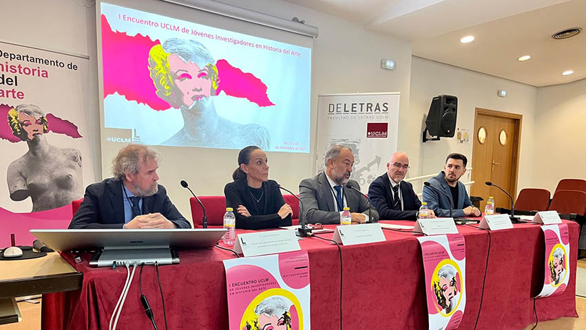 Julián Díaz, Eva María Masías, Julián Garde, Teodoro Manrique y Álvaro Notario