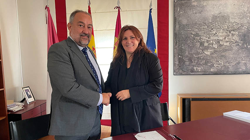 Julián Garde y Natalia Simón.