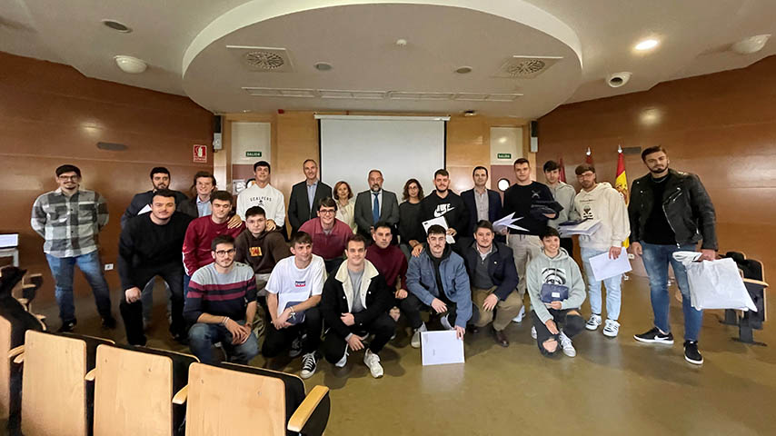 Entrega de premios Trofeo Rector y Campeonatos Universitarios en Talavera de la Reina.