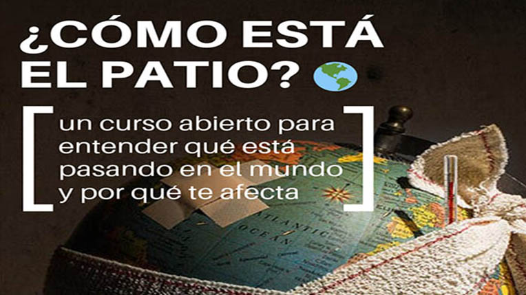 Cartel del curso '¿Cómo está el patio?' de la actividad 'Escuela de Otoño'.