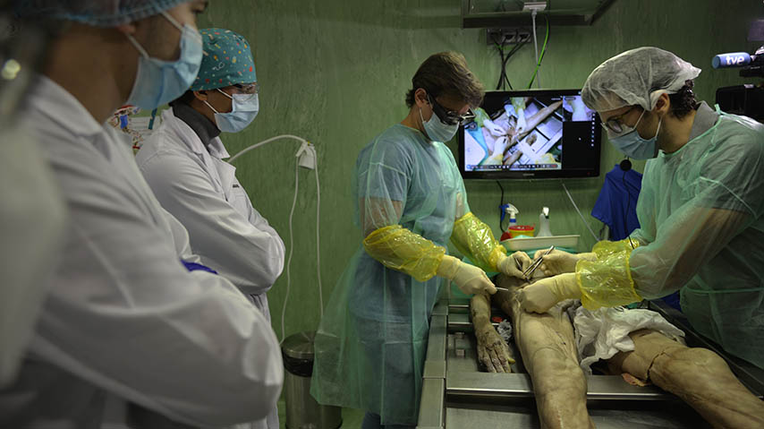 Proyecto de realidad aumentada en las prácticas docentes de Medicina de Ciudad Real. 