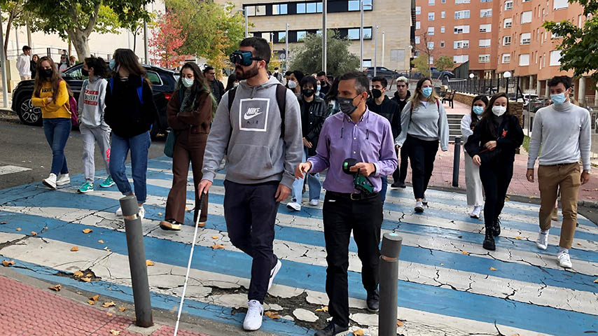 estudiantes y profesores de Arquitectura en Toledo