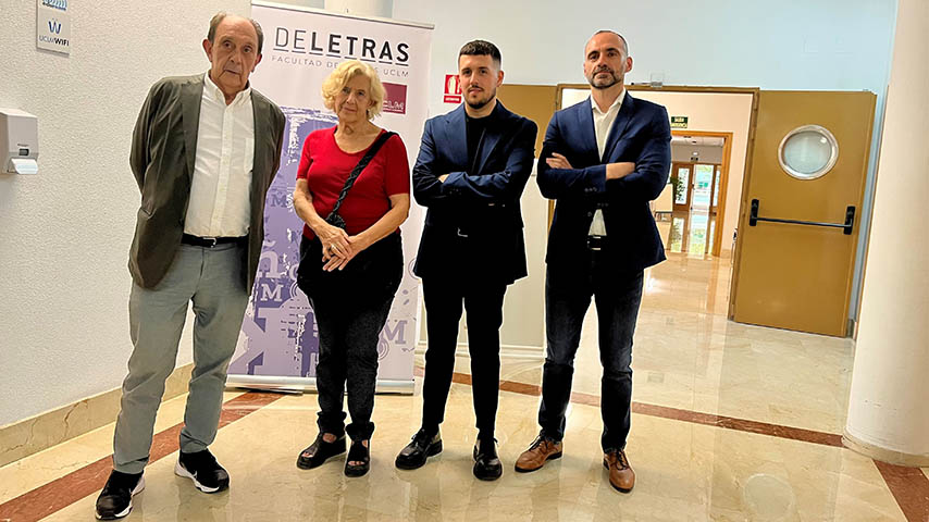 Pepe Ribas, Manuela Carmena, Álvaro Notario y José Antonio Castellanos