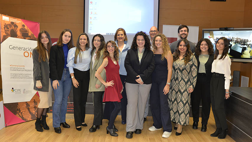 Clausura de la octava edición del programa Generación ON de la UCLM y el Ayuntamiento de Ciudad Real.